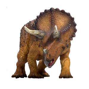 MOJO Triceratops Brown Dinosaur Figure 387364 NEW IN STOCK - Picture 1 of 2