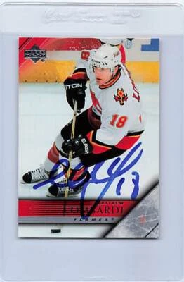 2005/06 Upper Deck #277 Matthew Lombardi Flames Signed Auto *H2622 - Image 1 of 2