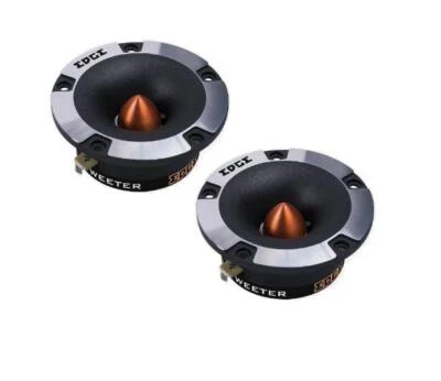 EDGE Car Audio 3.7 Inch Tweeters 300 Watts Max car Audio Bullet Tweeters Pair - Image 1 of 2