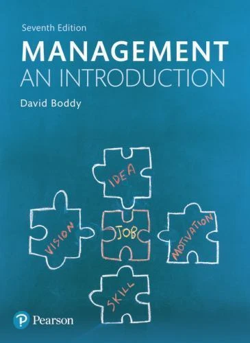 Management : An Introduction by David Boddy (2016, Trade Paperback) - Image 1 of 1