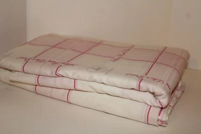 Pink John Deere Twin Size Flat Sheets (2) Scene Weaver 90Lx65W - Image 1 of 4