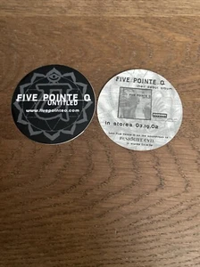 Vintage 2002 Five Pointe O ohne Titel 3" Promo Hype Tour Aufkleber Nu Metall Menge 2 - Bild 1 von 4