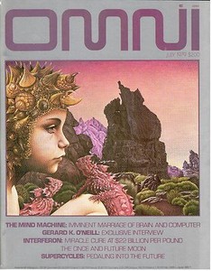 OMNI July 1979 ORSON SCOTT CARD!  Spider Robinson's CALLAHANS PLACE! Nice Shape!