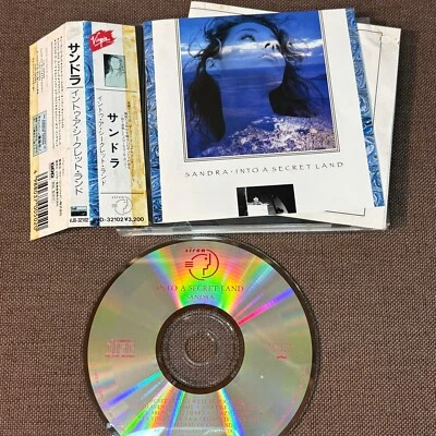 SANDRA Into A Secret Land JAPAN CD VJD-32102 OBI + PS-cover detached ARABESQUE - Image 1 of 4
