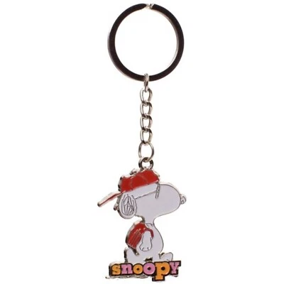 Snoopy Schlüsselanhänger 10 cm aus Metall Die Peanuts