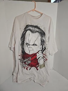 T-shirt vintage Chucky "Goodbye to the Ice Killa" film horror taglia 4XL GRAFFIC - Foto 1 di 6