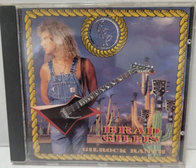 Gilrock Ranch by Brad Gillis (CD, 1993, GUITAR Recordings) Night Ranger VG Cond Foto 1 de 2