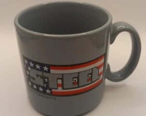 Martin Marietta grau Kaffeebecher (das sagt Wort) Stahl rot weiß blau Flagge - Bild 1 von 6