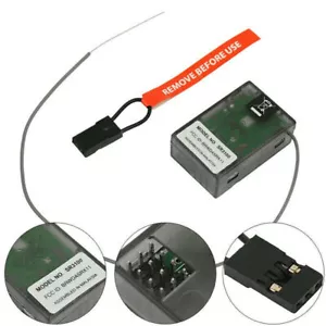 2,4 GHz SR3100 DSM2 DX2E 3CH Oberflächenempfänger für Spektrum -Sender neu - Bild 1 von 11
