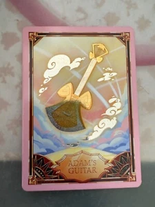 Hazbin Hotel Trading Card 2nd Edition Adam's Guitar Ultra Rare Premium Foil - Picture 1 of 2