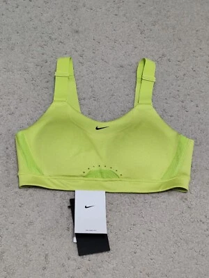 Nike Alpha Dri-Fit Padded Green Sports Bra Women's Size Small DD0430-321 - Image 1 of 4