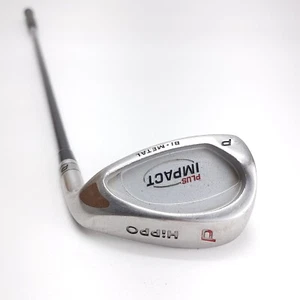 Hippo Pitching Wedge PW Mens Impact Plus Bi-Metal ETS Carbon RH Golf Club Jumbo - Picture 1 of 12