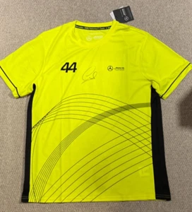 Lewis Hamilton Signed Mercedes F1 Shirt with COA - Picture 1 of 2