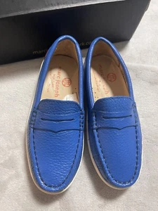 MARC JOSEPH Boy’s Leather Shoes Loafers Size 10.5 Kids New - Picture 1 of 11