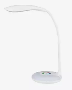 LIVARNO home LED-Schreibtischleuchte, mit Touch/Flexarm/Fuß mit RGB-LEDs Bunt - Bild 1 von 6