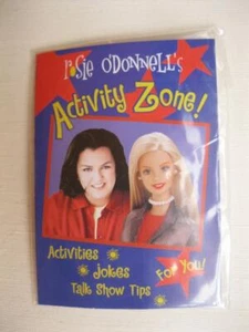 Rosie O'Donnell 1999 Barbie doll TALK SHOW ACTIVITY ZONE GAMES PAMPHLET BOOKLET - Picture 1 of 1