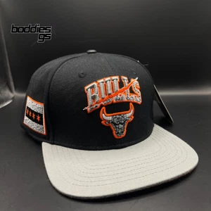 Chicago Bulls Pro Standard Adjustable Snapback Black/Orange Cap Hat One Size - Picture 1 of 5