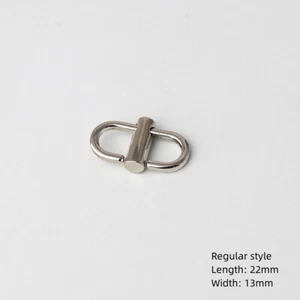 2pcs Bag Chain Strap Adjustable Buckle Handbag Handle Length Change Metal Hooks - Picture 1 of 24