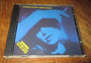MARIANNE FAITHFULL BROKEN ENGLISH 1979 ISLAND RECORDS MASTERS 842 355-2 (B) - Picture 1 of 2