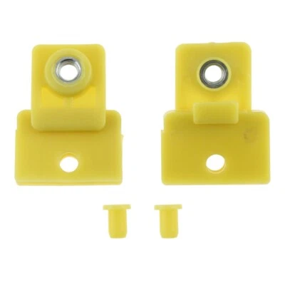 2Pcs Car Window Glass Holder Base For Isuzu Pickup Plastic Auto Accessories - Image 1 of 4
