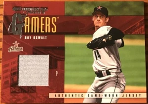 2003 Donruss Gamers Jersey Roy Oswalt #G-35 Houston Astros #’d 317/500 - Picture 1 of 3