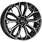 Alloy Wheel Aez Leipzig Dark For Volkswagen Touareg 9X20 5X112 Black/Polish V04