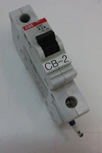 ABB S271-K3 Mini Circuit Breaker, Type K, 1-Pole, 3A - Picture 1 of 3