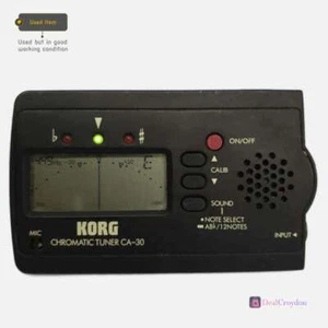 KORG CA-30 CHROMATISCHER TUNER HOCHPRÄZISE LCD LED ANZEIGE - Bild 1 von 4