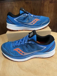 Scarpe da corsa Saucony Guide Iso 2 blu uomo UK 8 - Foto 1 di 12