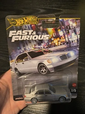 Mercedes-Benz 500 SEL S-Klasse W140 HotWheels Premium Fast & Furious Real Riders - Bild 1 von 4