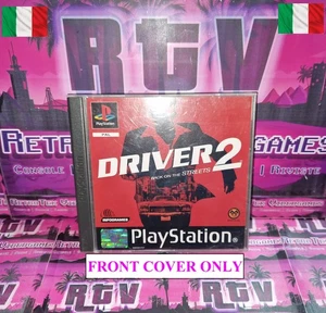 🇮🇹 FRONT COVER COPERTINA ORIGINALE DRIVER 2 SONY PS1 PSX PAL ITA SLES-02996 - Picture 1 of 4