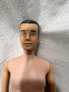 1960 Ken Puppe brünett bemalt Haare Hawthorne USA Mattel Barbie Original blau G1 - Bild 1 von 17