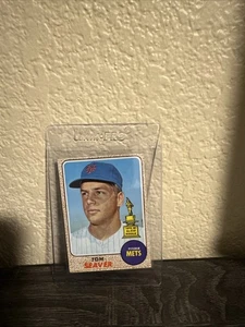1968 Topps - Tom Seaver #45 Low Grade (crease) - Picture 1 of 2