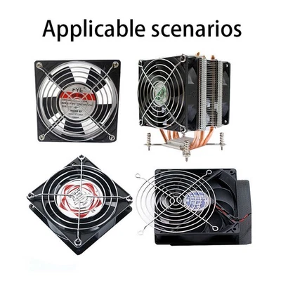 2PC For 40MM 50MM 60MM 70MM 80MM 90MM 120MM Cooling Fan Metal protective grille - Image 1 of 4