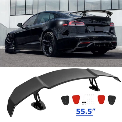 For Tesla Model 3 S Rear Trunk GT Wing Racing Spoiler Carbon Li Foto 1 de 4