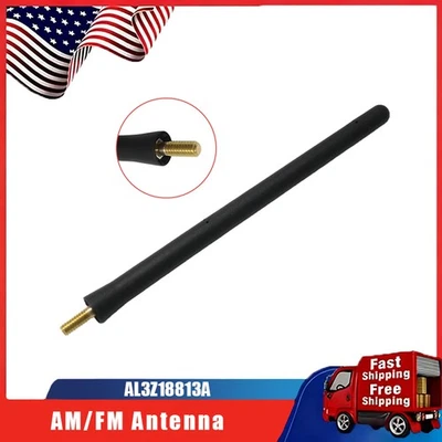 Quality Rubber For Ford F-150 F150 2009-25- 6.75" Short Antenna Mast Radio AM/FM Foto 1 de 4