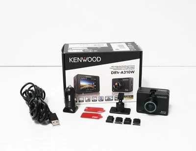 Kenwood DRV-A310W HD GPS Integrated Dash Camera - Image 1 of 4