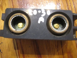Square D; FSP130 Fuse Holder,for 2 screw in fuses; 125VAC/30A; combined shipping - Picture 1 of 8