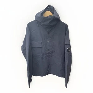 C.P. Company Men’s Smock Jacket Black size 48 Medium Coat Casuals New Button Up - Picture 1 of 8