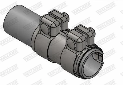 WALKER 82166 Pipe Connector, exhaust system for ,AUDI,CITROËN,CUPRA,FORD,LAND RO - Bild 1 von 3