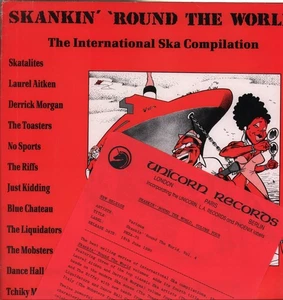 Various Artists Skankin' 'round the World - Volume Four LP vinyl UK Unicorn 1990 - Picture 1 of 3