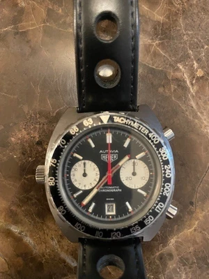 Reloj Automático Heuer Autavia Viceroy Vintage 11630V Calibre 12 Foto 1 de 4