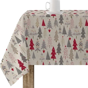 MANTEL RESINADO ANTIMANCHAS MODELO MERRY CHRISTMAS 31 - Foto 1 di 12
