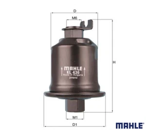 Kraftstofffilter für MITSUBISHI Carisma Oldtimer Baujahr 1995 103PS MAHLE KL 436 - Picture 1 of 7