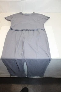 Tuta due pezzi spalle scoperte casual maglia manica corta vita alta donna - Foto 1 di 8