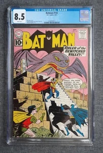 Batman #142 CGC 8.5 WHITE PAGES 1961   Silver Age - Picture 1 of 3