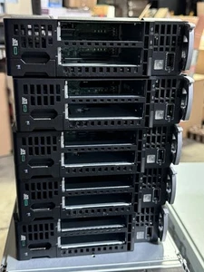 HP ProLiant BL460c Gen10 2*Xeon Gold 6148 2,4GHz P204i-b ohne RAM/HDD Blade Server - Bild 1 von 9