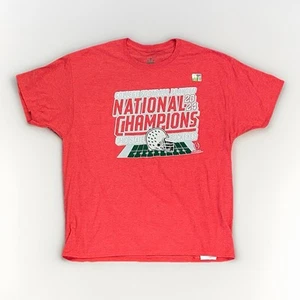 Ohio State 2024 CFP Football Champions Shirt, Champion Brand, Red, Talla XL, NUEVO - Imagen 1 de 4