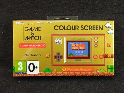 CONSOLE NINTENDO - GAME AND WATCH - SUPER MARIO BROS - Neuf SOUS BLISTER - Photo 1/4