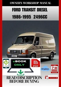 Ford Transit Diesel (Feb 86 - 99) Repair Manual - Picture 1 of 3